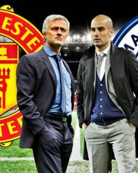  曼城德比大战三球完胜曼联  