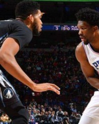  恩比德统治禁区七六人加时险胜热火